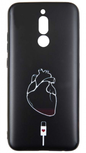 Силиконовый чехол для Xiaomi Redmi 8 стимпанк Сердце