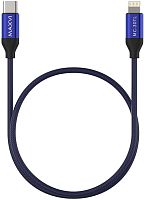Кабель USB-C - Lightning Maxvi MC-30TL синий