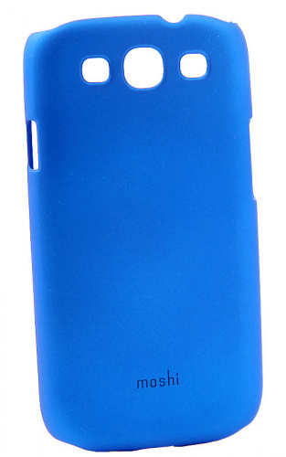 Задняя панель для Samsung i9300 Galaxy S3 (синяя) MOSHI