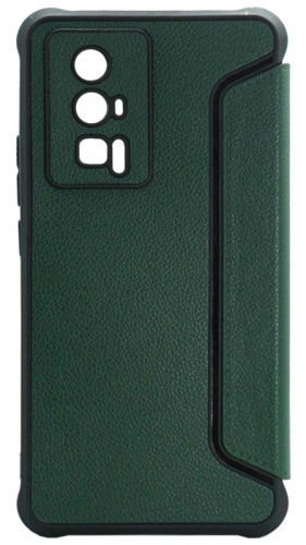 Чехол-книга New Fashion Case для Xiaomi POCO F5 Pro хаки