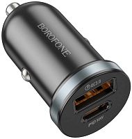 АЗУ 1 USB 1 Type-C Borofone BZ22 scenery 18Вт чёрный