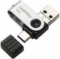 16GB флэш драйв Smart Buy TRIO  3-in-1 (USB Type-A + USB Type-C + micro USB)