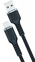 Кабель USB "WALKER" C795 3.3A USB-Type-C черный