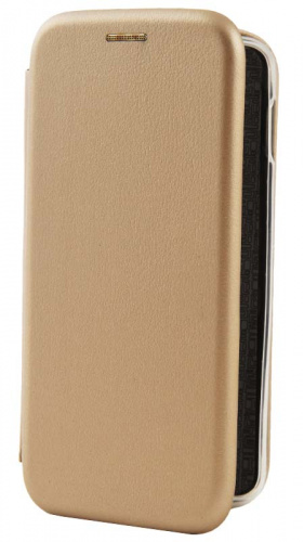 Чехол-книга OPEN COLOR для Samsung Galaxy S10e/G970 золотой