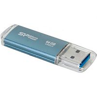 64GB флэш драйв Silicon Power Marvel M01, USB3.0, Синий
