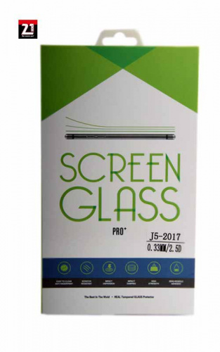 Стекло защитное Samsung J530 Galaxy J5 (2017) /Про-Гласс/Pro-Glass