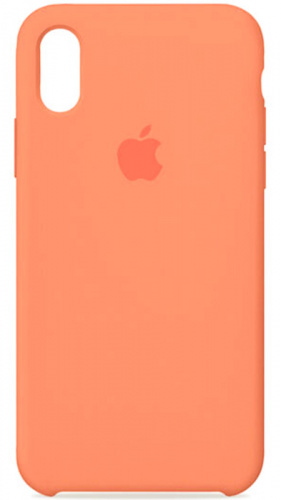 Задняя накладка Soft Touch для Apple iPhone XR персиковый