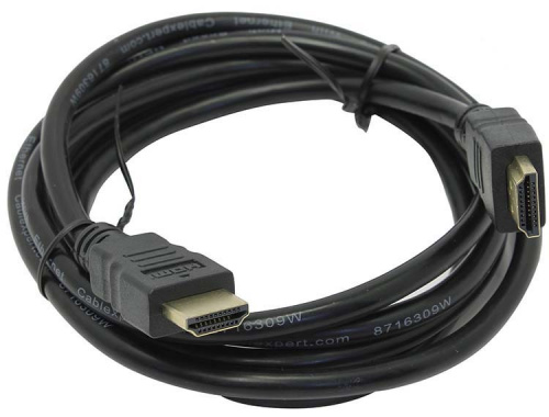 Кабель HDMI Cablexpert CC-HDMI4L-6, 1.8м, v2.0, 19M/19M, серия Light, черный, позол.разъемы, экран