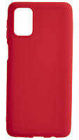 Силиконовый чехол для Samsung Galaxy M31s/M317 матовый красный