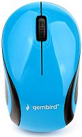 Мышь Gembird беспроводная MUSW-620, 2.4ГГц, 1200 DPI, 3кн., синий