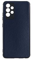 Силиконовый чехол для Samsung Galaxy A32/A325 кожа синий
