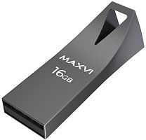 16GB флэш драйв Maxvi темно-серый (FD16GBUSB20C10MK2)