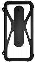 Чехол-бампер универсальный для смартфонов #2, р. 4.5"-6.5", черный, OLMIO