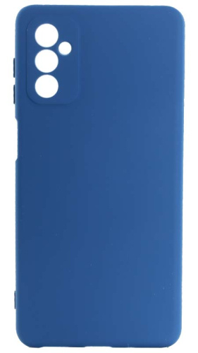 Силиконовый чехол Soft Touch для Samsung Galaxy M52/M525 синий