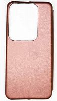 Чехол-книга OPEN COLOR для Huawei Pura 70 Pro бордовый