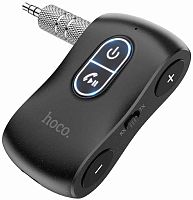 Aux Bluetooth ресивер HOCO Journey E73 Pro пластик чёрный