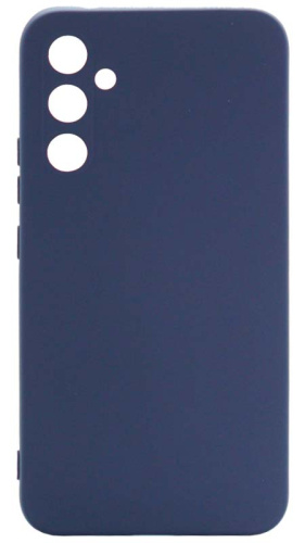 Силиконовый чехол для Samsung Galaxy A34/A346 Soft темно-синий