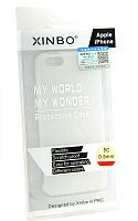 Задняя накладка Xinbo 0.5 mm для iPhone 5C (белая)