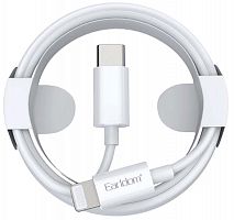 Кабель 8 pin - Type-C Earldom EC-166i 1.0м 2.4A PD 20Вт  белый