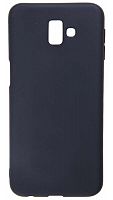 Силиконовый чехол для Samsung Galaxy J610/J6 Plus (2018) ультратонкий чёрный