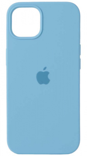 Задняя накладка Soft Touch для Apple Iphone 13 небесно-голубой