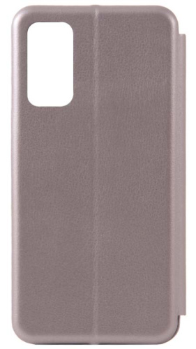 Чехол-книга OPEN COLOR для Samsung Galaxy S20 FE серебро фото 2