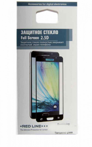 Защитное стекло Samsung Galaxy A520/A5 (2017) 5.2” Full screen tempered glass розовое