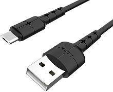 Кабель USB - micro USB HOCO X30 Star, 1.2м, 2.0A черный