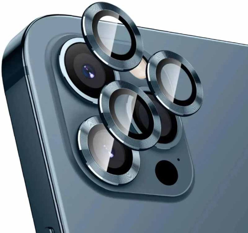 Защитные линзы для камеры для Apple iPhone 12 Pro синий