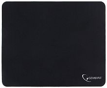 Коврик для мыши Gembird MP-BLACK, чёрный, размеры 220*180*1мм, полиэстер+резина