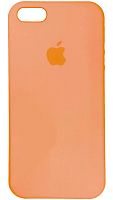 Задняя накладка Soft Touch для Apple iPhone 5/5S/SE морковный
