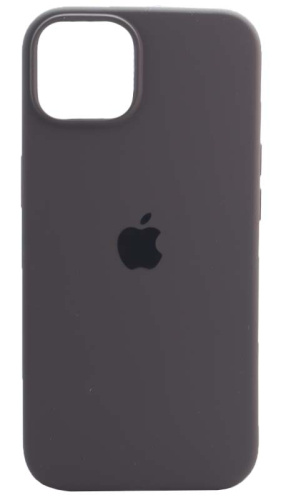 Задняя накладка Soft Touch для Apple Iphone 14 серо-коричневый