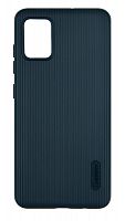 Силиконовый чехол Cherry Stripe для Samsung Galaxy A51/A515 темно-синий