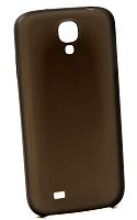 Задняя накладка Ensi для Samsung GT-I9500 Galaxy S IV0.3 mm (прозрачная чёрная)
