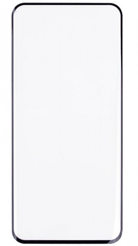 Противоударное стекло для Xiaomi Mi10 с полной проклейкой чёрный