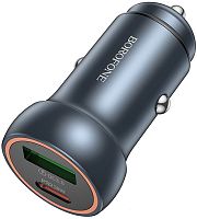 АЗУ USB Type-C Borofone BZ32A Fresh QC3.0 PD 30Вт серый