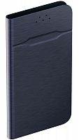 Чехол-книжка универсальный для смартфонов р.M, 5.0"-5.5", (150*73*20мм), темно-синий, OLMIO