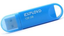 128GB флэш драйв Exployd 570 USB 2.0 пластик синий