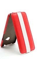 Чехол-книжка Armor Case HTC One M7 red/white