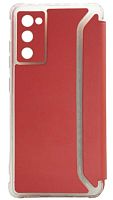Чехол-книга BOOK для Samsung Galaxy S20 FE красный