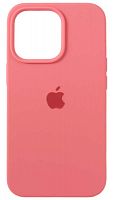 Задняя накладка Soft Touch для Apple Iphone 13 Pro ярко-розовый