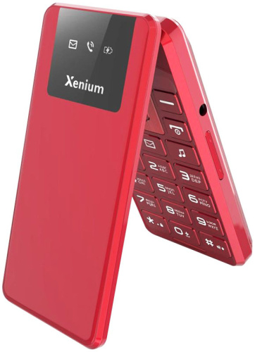 Xenium X600 Red (раскладушка)