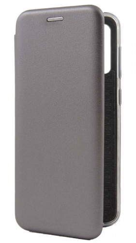 Чехол-книга OPEN COLOR для Samsung Galaxy A50/A505 серый