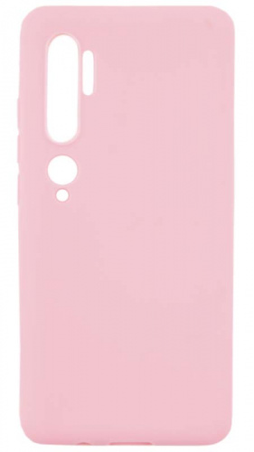Силиконовый чехол для Xiaomi Mi Note 10/Mi Note 10 Pro розовый