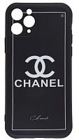 Силиконовый чехол для Apple iPhone 11 Pro Chanel Black