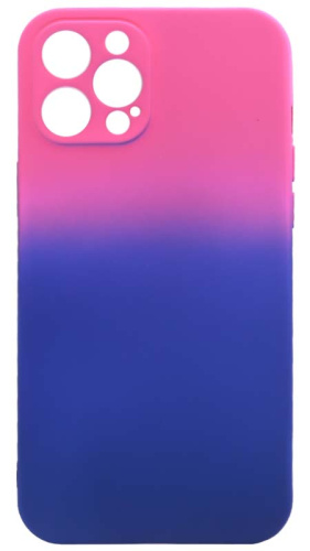 Силиконовый чехол для Apple iPhone 12 Pro Max цветной градиент