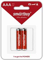 Батарейка Smartbuy AAA LR03 1.5 alkaline 2шт в блистере