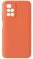 Силиконовый чехол Red Line Ultimate для Xiaomi Redmi 10 оранжевый