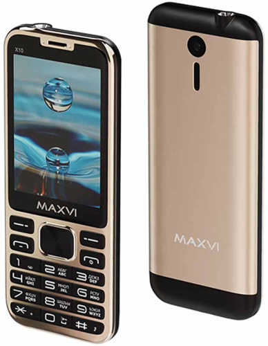 Maxvi X10 Metallic Gold