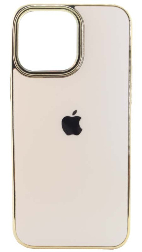 Силиконовый чехол Dikex для Apple iPhone 14 Pro Max золотой